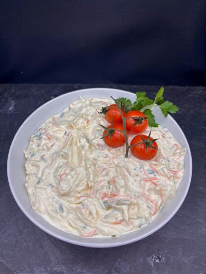 Schnitzelplatte "heiß"