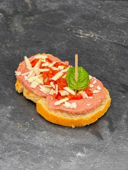 Rindfleischwurstbruschetta - Ansicht 