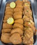 Schnitzelplatte "heiß"